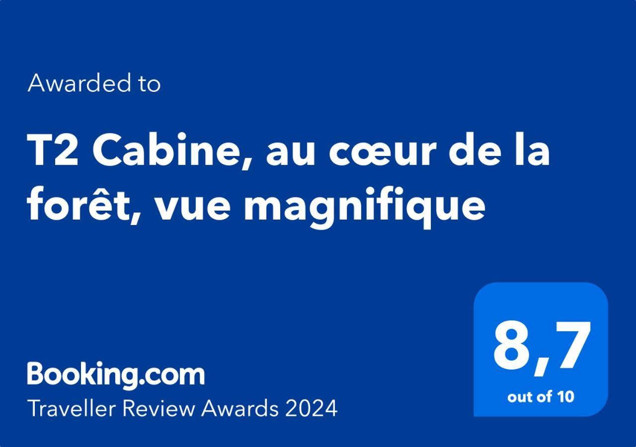 T2 Cabine, Au Coeur De La Foret, Vue Magnifique Apartment Egat Luaran gambar